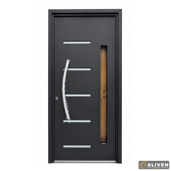 118 Puerta Doble Chapa Inyectada Platimetal Mod.2610 80x200