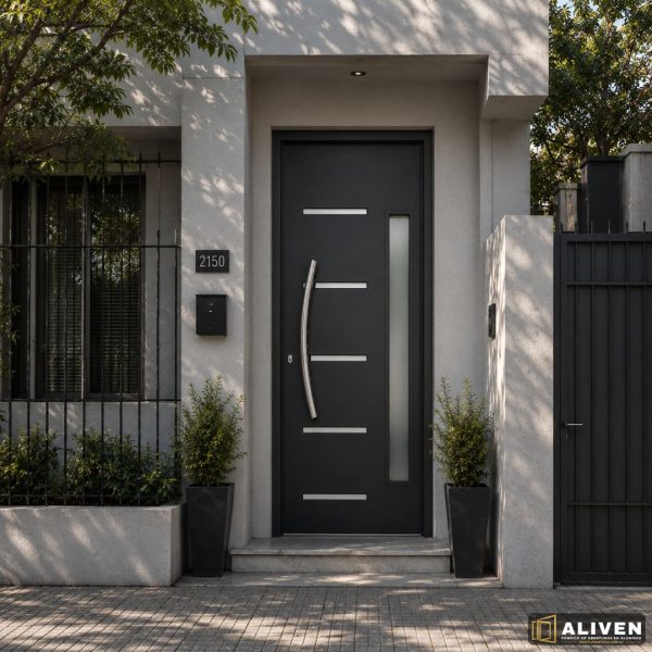 118 Puerta Doble Chapa Inyectada Platimetal Mod.2610 80x200