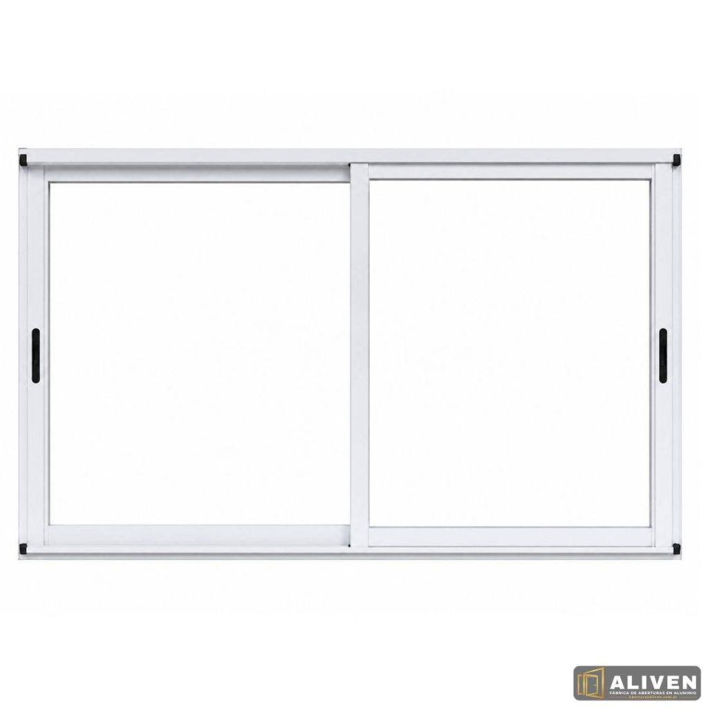 133 Ventana Balcón de Aluminio Módena Vidrio Hermético 200x150 Dvh 4 9 4