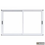 133 Ventana Balcón de Aluminio Módena Vidrio Hermético 200x150 Dvh 4 9 4